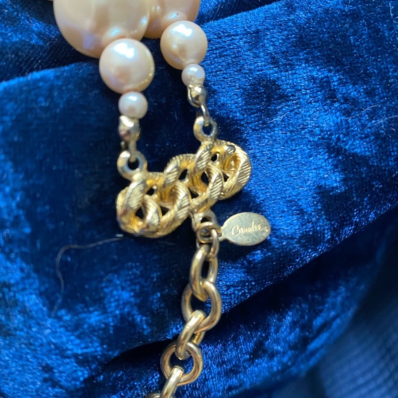 Vintage Carolee Double-strand Asian Sea Pearl Necklace - Picture 3 of 4